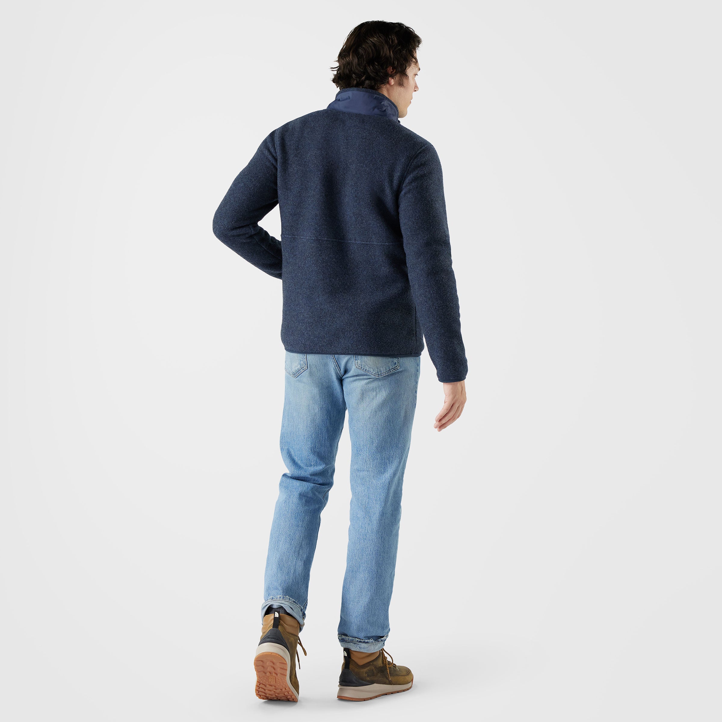 Men's Second Cut™ Fleece 1/2 Zip - Deep Navy