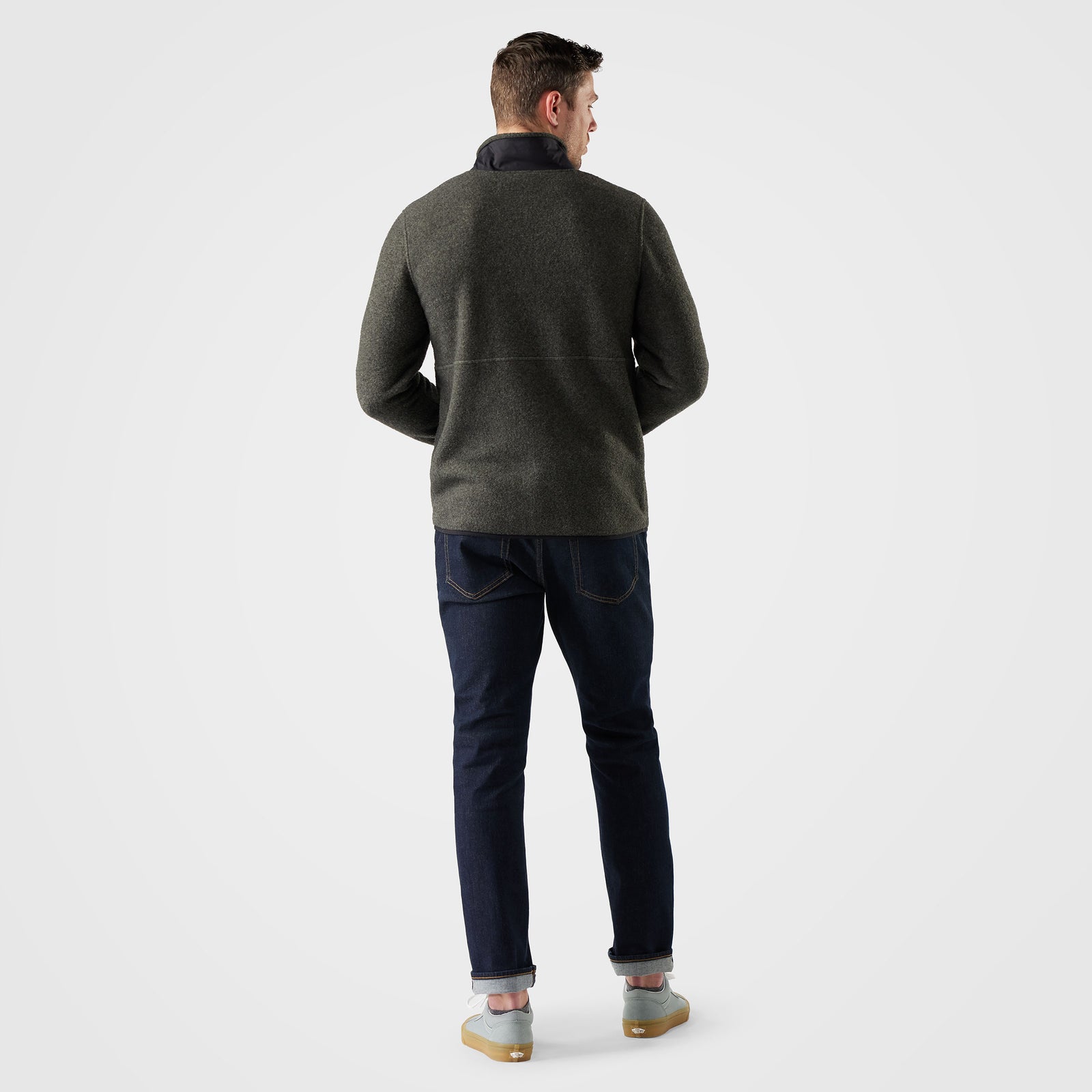 Haut en molleton Second Cut™ à demi-glissière pour hommes  - voir - 2
