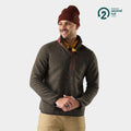 Men's Second Cut™ Fleece 1/2 Zip Burnt Sienna - ver - 1