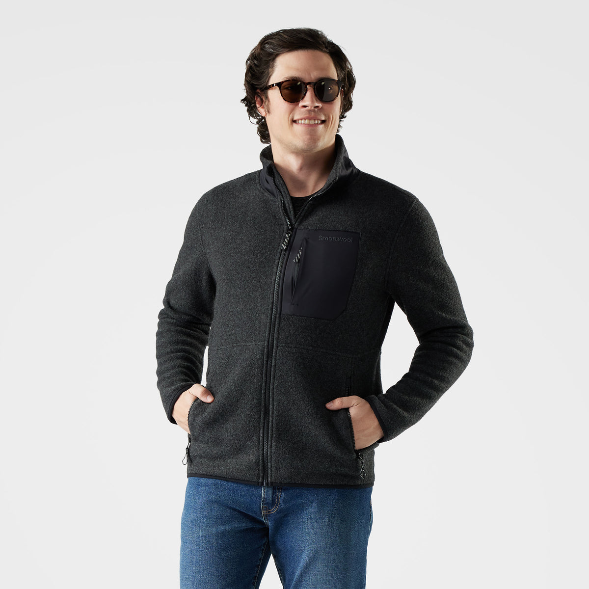 Men's Second Cut™ Fleece Jacket Deep Navy - 1