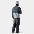 Men's Second Cut™ Fleece Jacket Light Gray-Deep Navy - ver - 2