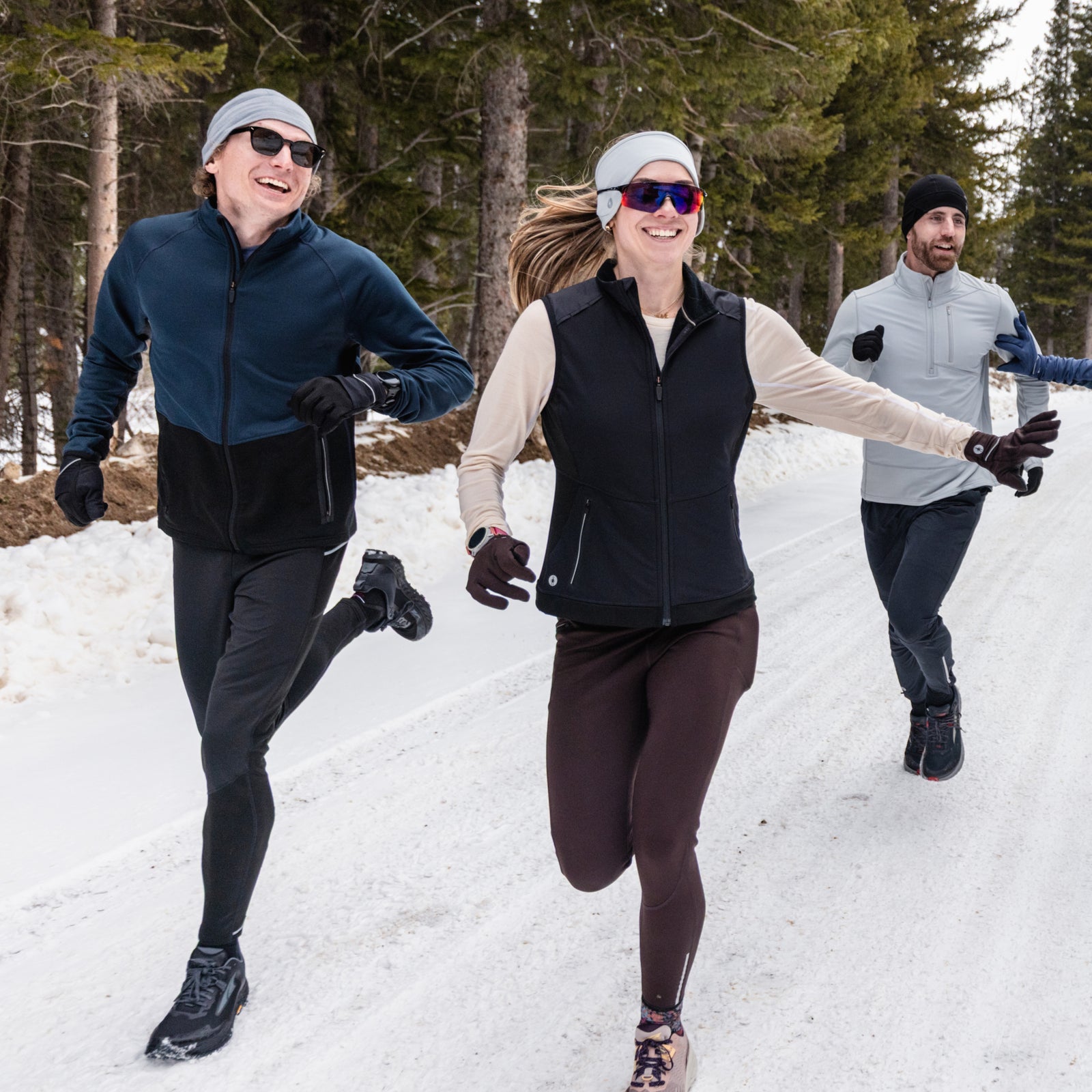 Women's Active Fleece Wind Insulated Vest Deep Navy - ver - 6