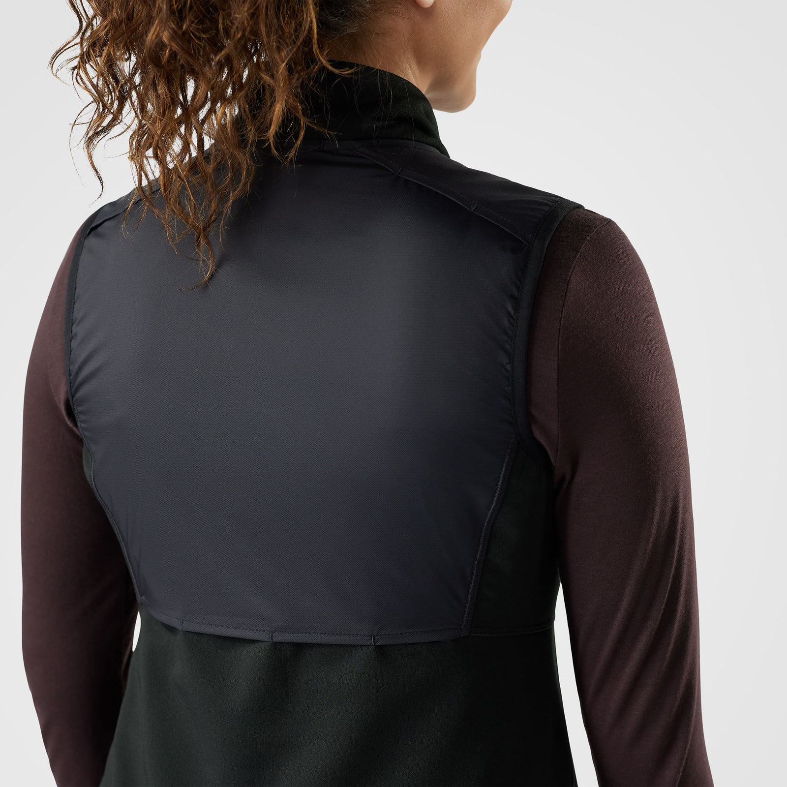 Women's Active Fleece Wind Insulated Vest Deep Navy - ver - 3