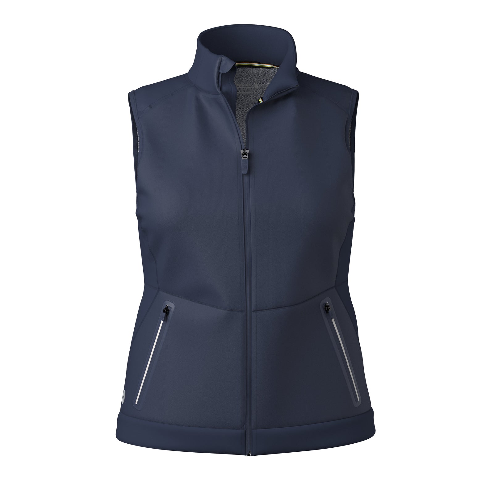 Women's Active Fleece Wind Insulated Vest Deep Navy - ver - 5
