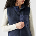 Women's Second Cut™ Fleece Vest Deep Navy - ver - 3