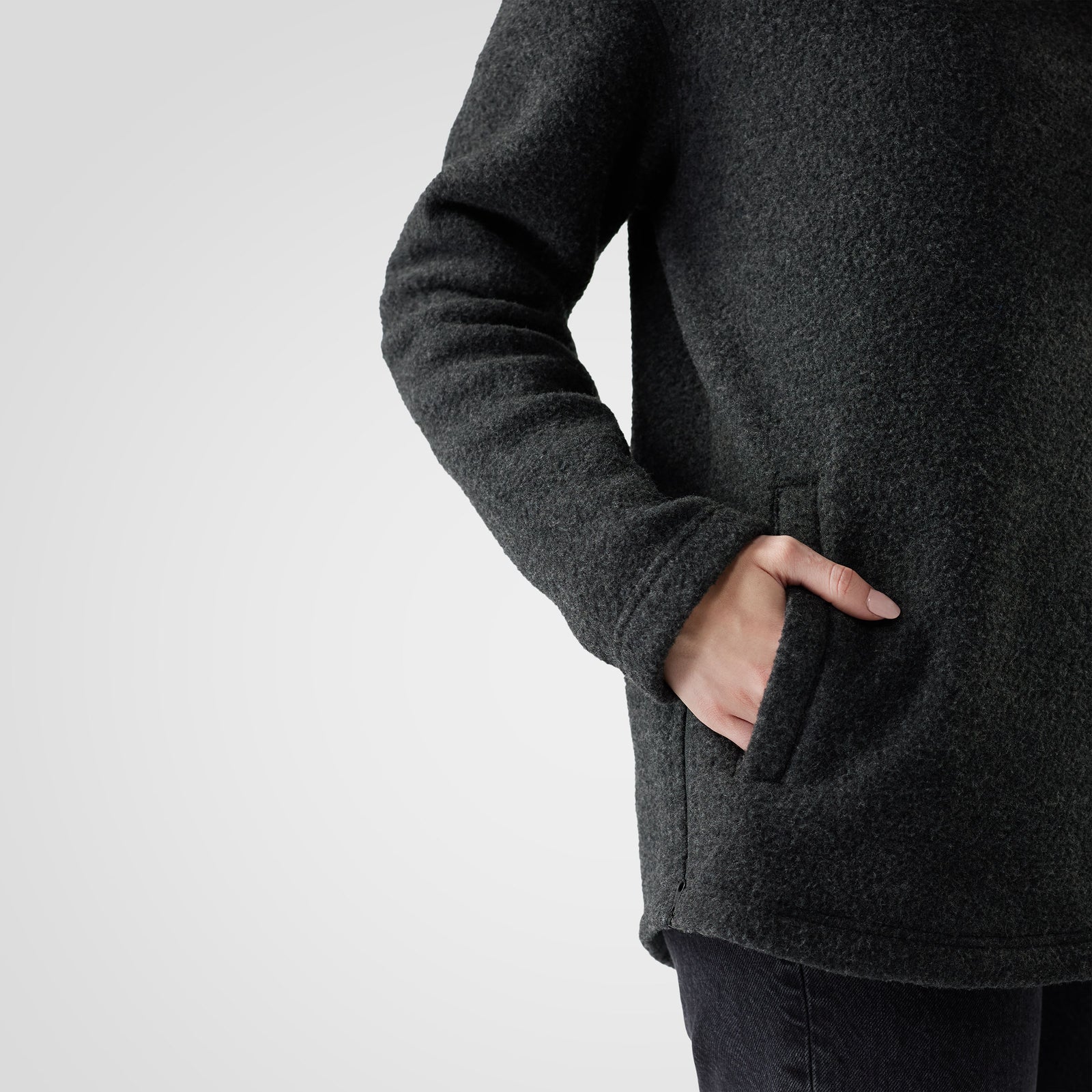 Women's Second Cut™ Fleece Pullover Pacific Blue - ver - 8