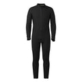 Men's Classic Thermal Merino Base Layer One Piece Black - ver - 4