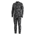 Men's Classic Thermal Merino Base Layer One Piece Black Tie Dye - ver - 5