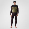 Men's Classic Thermal Merino Base Layer One Piece Mink Heather - ver - 1