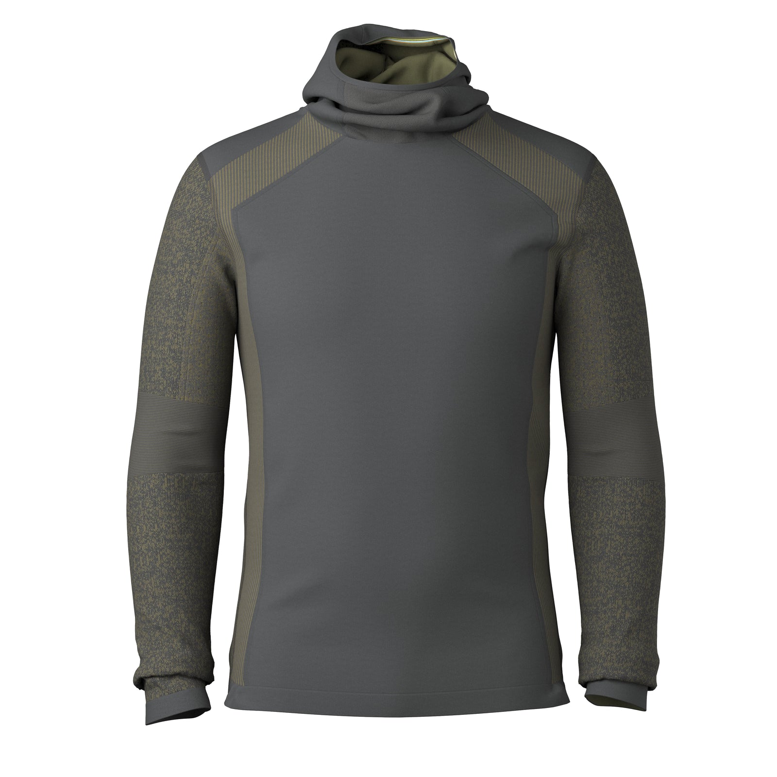 Men's Intraknit™ Thermal Merino Base Layer Hoodie Deep Navy-Nightfall Blue - ver - 6