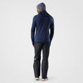 Men's Intraknit™ Thermal Merino Base Layer Hoodie Deep Navy-Nightfall Blue - ver - 2