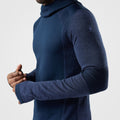 Men's Intraknit™ Thermal Merino Base Layer Hoodie Deep Navy-Nightfall Blue - ver - 3
