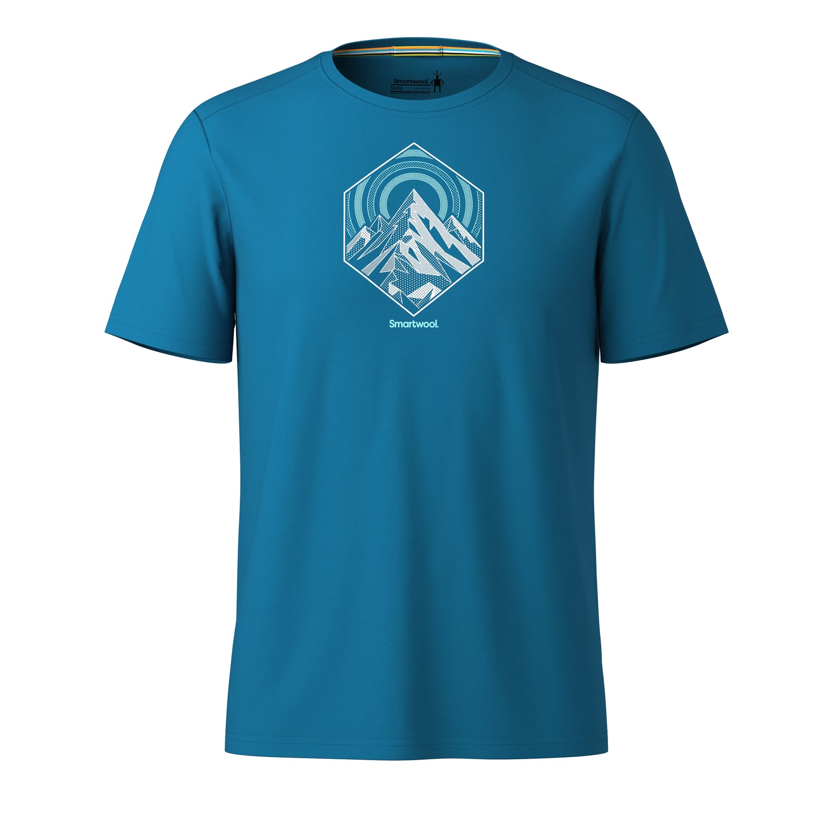 Men's Peak Energy Active Short Sleeve Graphic Tee Mink Heather - ver - 6