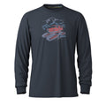 Snowcat Graphic Long Sleeve Graphic Tee Light Gray Heather - ver - 2