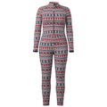 Women's Classic Thermal Merino Base Layer One Piece Currant Alpine Apres - ver - 4