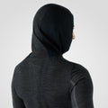 Women's Intraknit™ Thermal Merino Base Layer Hoodie Charcoal-Coral Reef - ver - 4