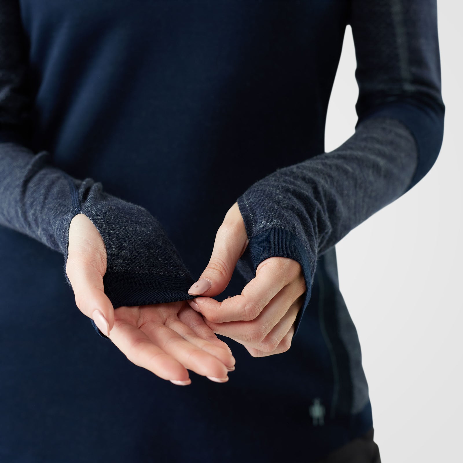 Women's Intraknit™ Thermal Merino Base Layer Hoodie Charcoal-Coral Reef - ver - 4