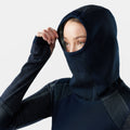 Women's Intraknit™ Thermal Merino Base Layer Hoodie Charcoal-Coral Reef - ver - 5
