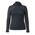 Women's Intraknit™ Thermal Merino Base Layer Hoodie Charcoal-Coral Reef - ver - 7