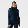 Women's Intraknit™ Thermal Merino Base Layer Hoodie Charcoal-Coral Reef - ver - 1