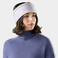 Quilted Fleece Headband Lavender Sky Heather - ver - 1