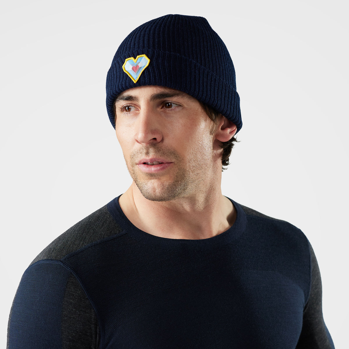 Tuque à écusson Smartwool Geo Peaks  - 2