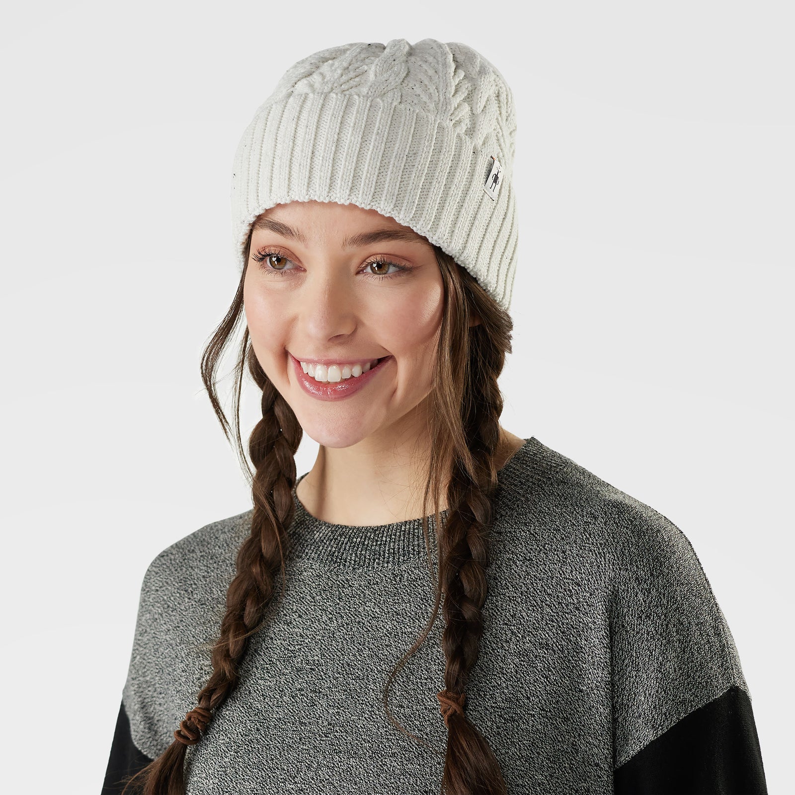 Cable Knit Beanie Terracotta - ver - 7