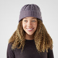 Cable Knit Beanie Terracotta - ver - 1