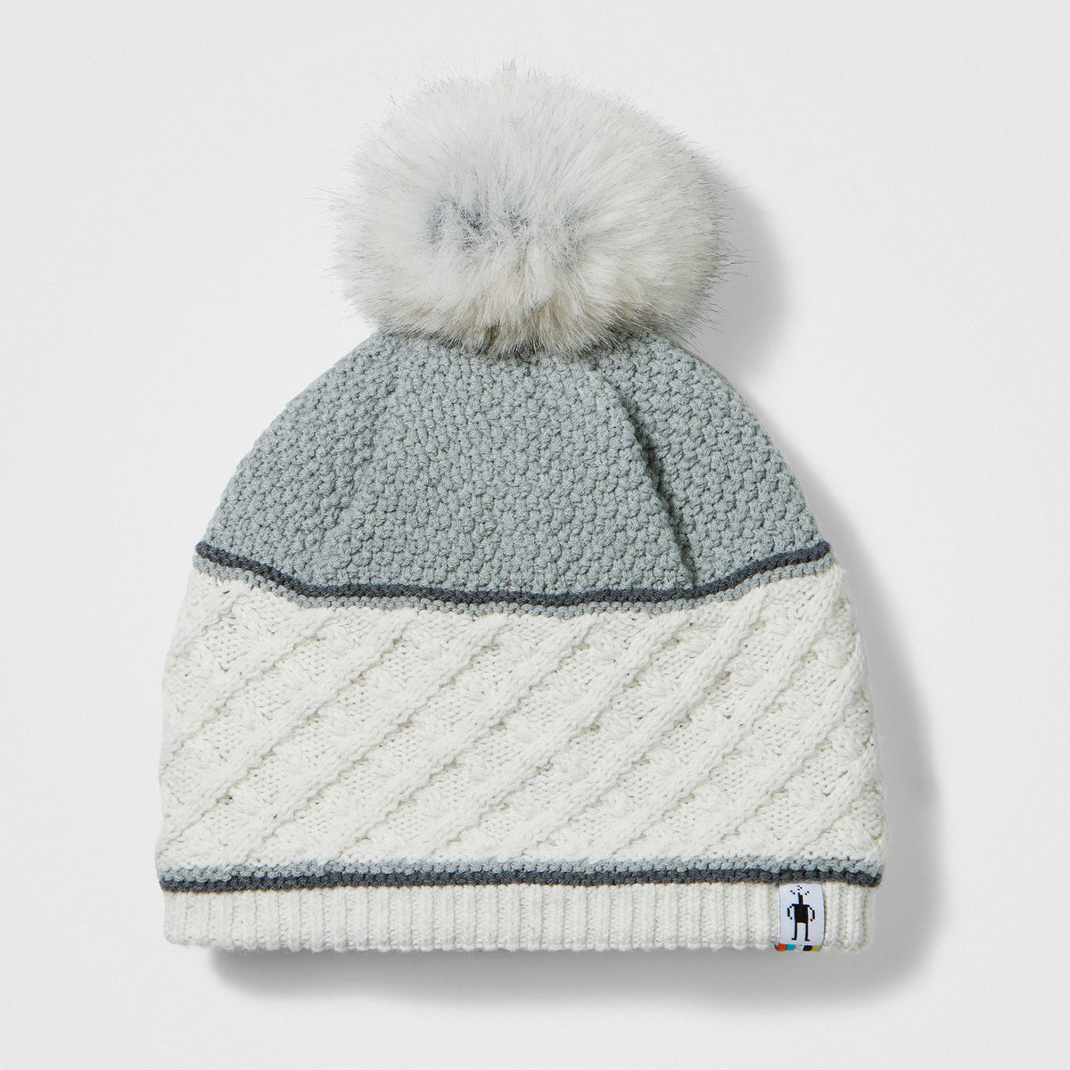 Smartwool cable stitch Pom Pom hat UNISEX CABLE POM POM HAT - Irish Crossroads main image 4