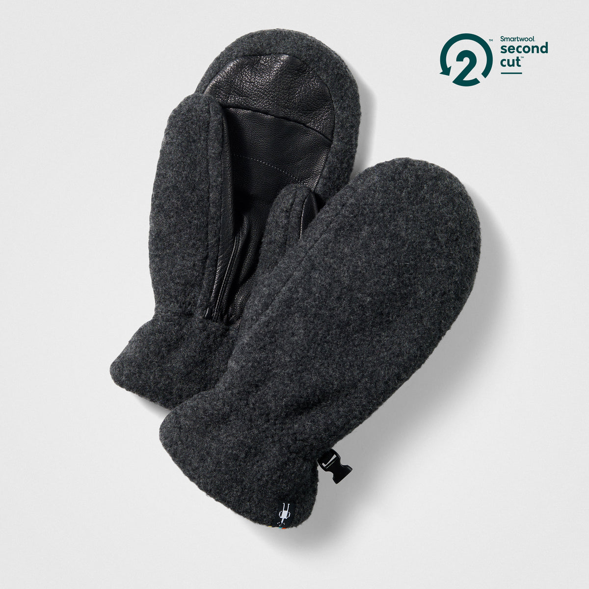 Second Cut™ Fleece Mitten Charcoal - 