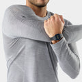 Men's Intraknit™ Seamless Long Sleeve Deep Navy - ver - 3