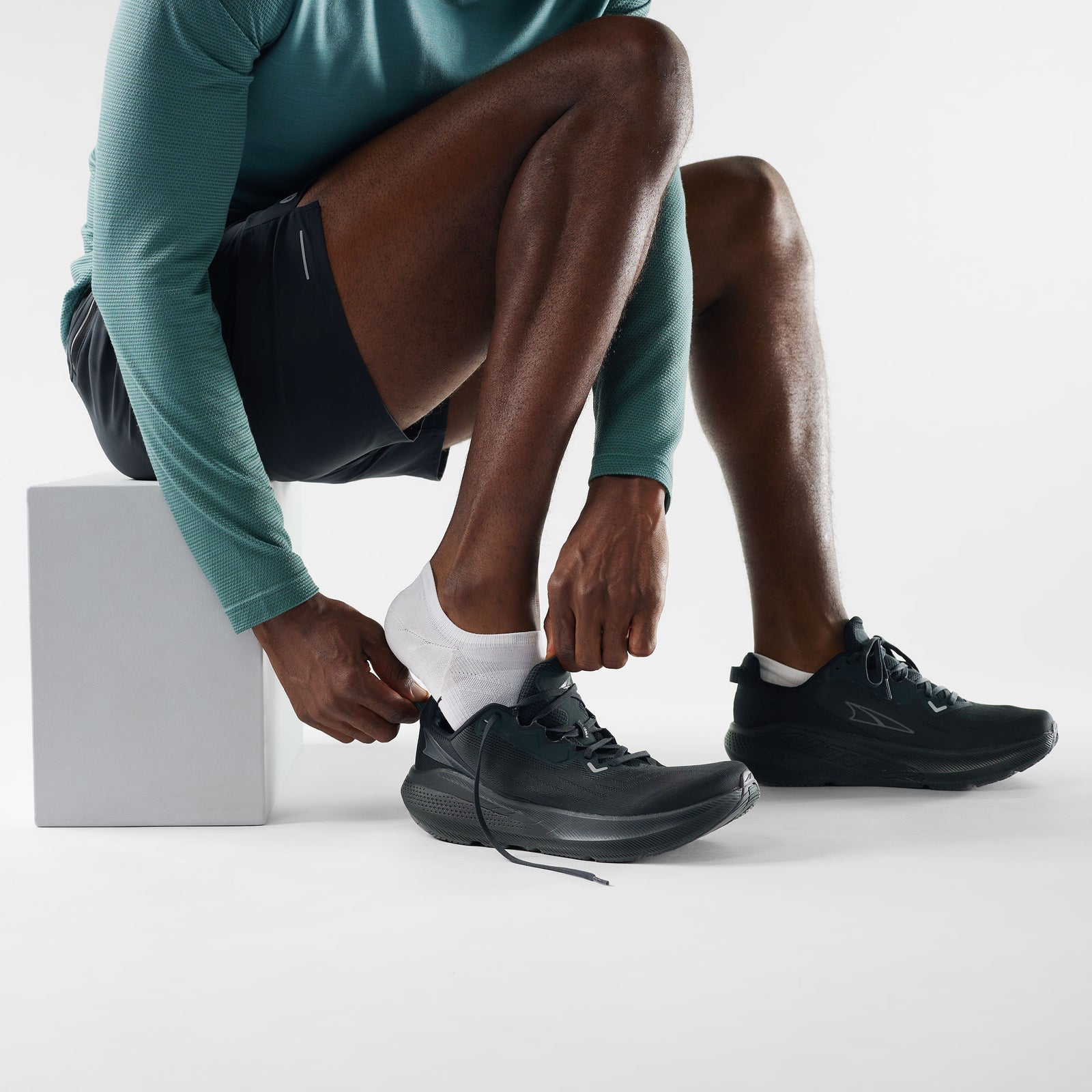 Run No Show Socks White - ver - 2