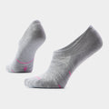 Women's Run No Show Socks Light Gray - ver - 1