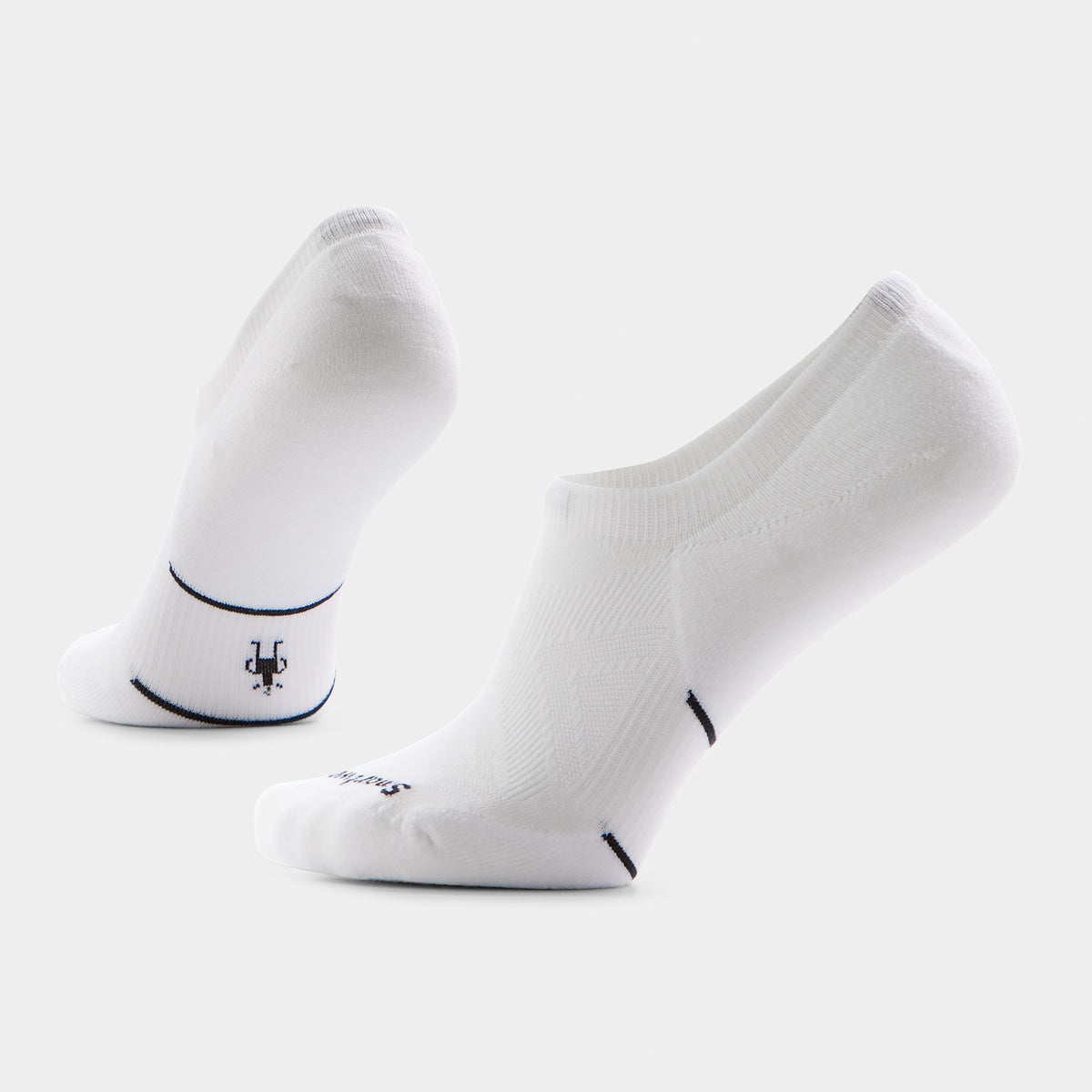 Women's Run No Show Socks White - 1