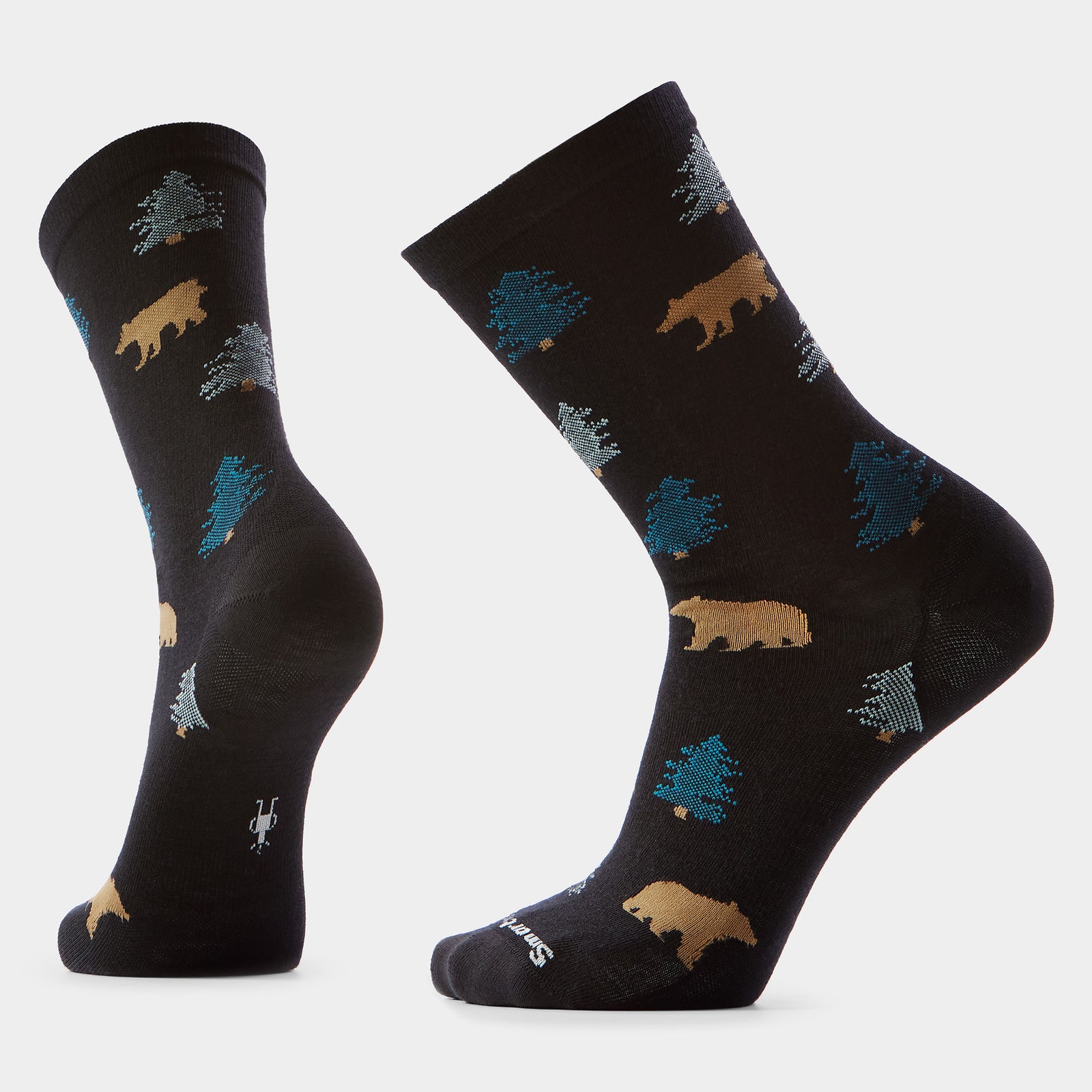 Everyday Through the Trees Crew Socks Laguna Blue - ver - 1