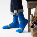 Everyday Through the Trees Crew Socks Laguna Blue - ver - 2