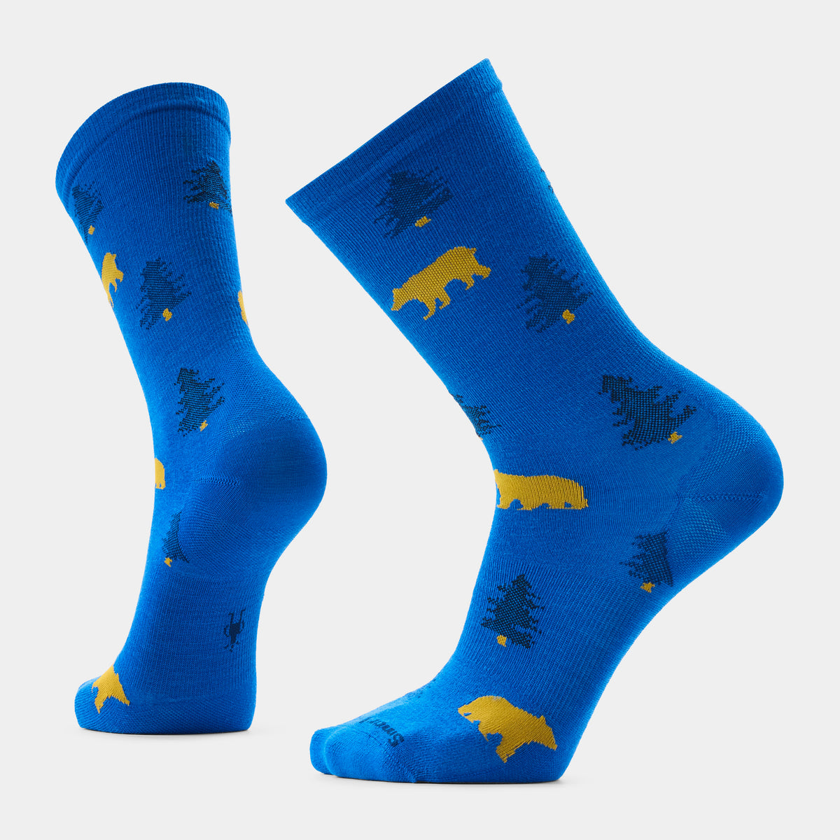Everyday Through the Trees Crew Socks Laguna Blue - 1