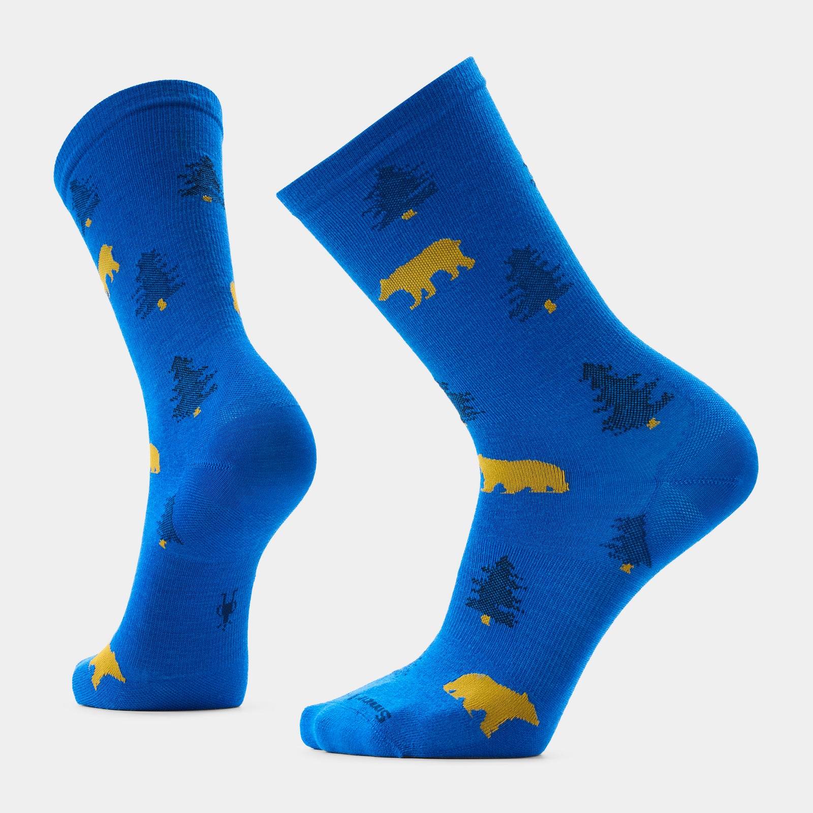 Everyday Through the Trees Crew Socks Laguna Blue - ver - 1
