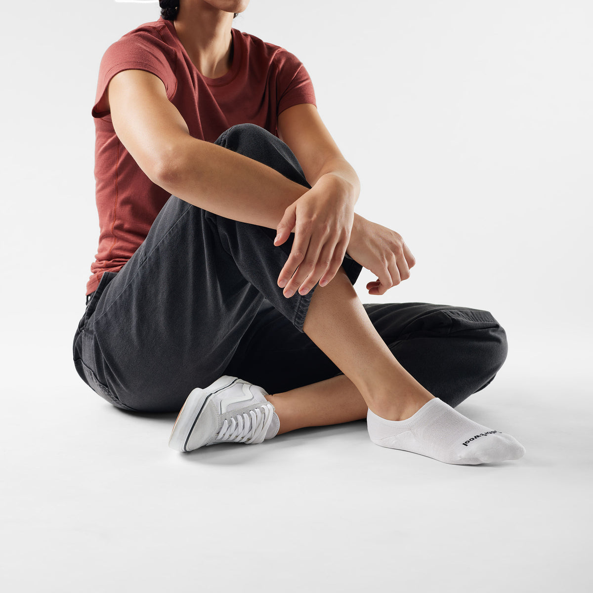 Everyday No Show Socks White - 2