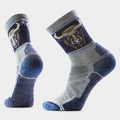Hike Bison Crew Socks Winter Moss - ver - 1