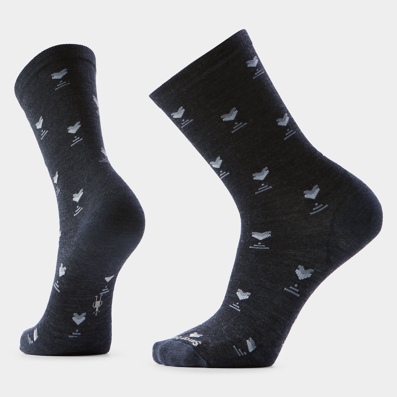 Everyday Stout Street Crew Socks Deep Navy - ver - 1
