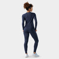 Women's Intraknit™ All-Season Merino Base Layer Crew Deep Navy - ver - 2