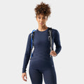 Women's Intraknit™ All-Season Merino Base Layer Crew Deep Navy - ver - 1