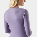 Women's Intraknit™ All-Season Merino Base Layer Crew Dusty Teal - ver - 3