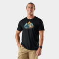 Men's Peak Bagger Active Short Sleeve Graphic Tee Black - ver - 1