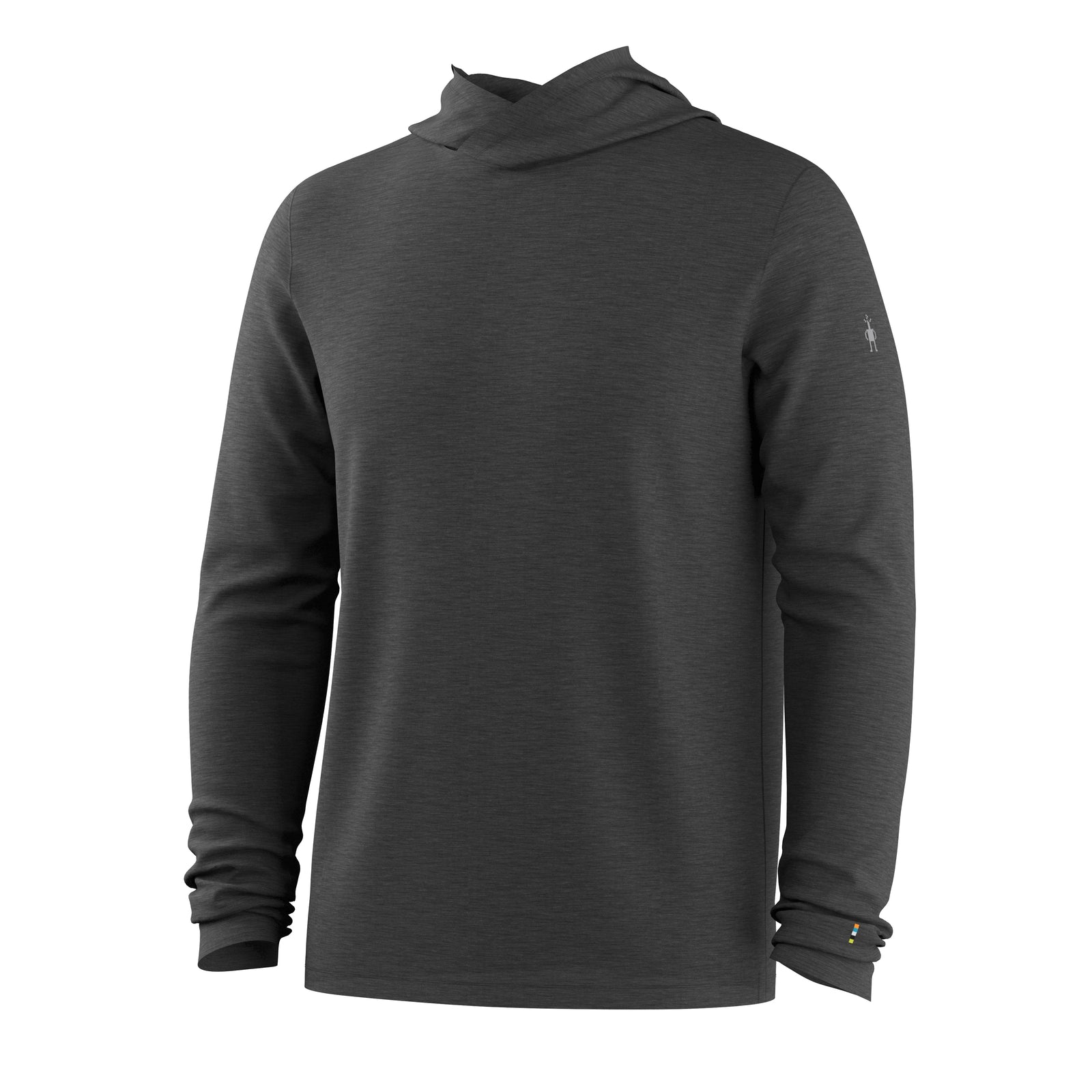 Men's Merino Sun Hoodie Iron Heather - ver - 5