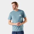 T-shirt imprimé Peak Pints en mélange de chanvre et de mérinos pour hommes  - voir - 1
