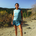 Women's Active Ultralite Crop Tank Purple Storm - ver - 5