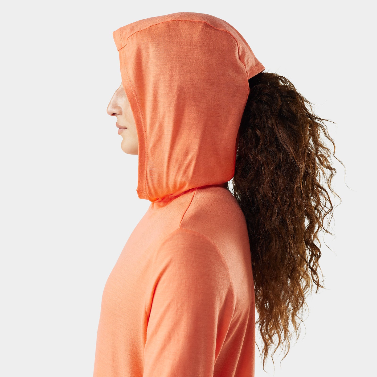 Women's Merino Sun Hoodie Dusty Teal - ver - 4