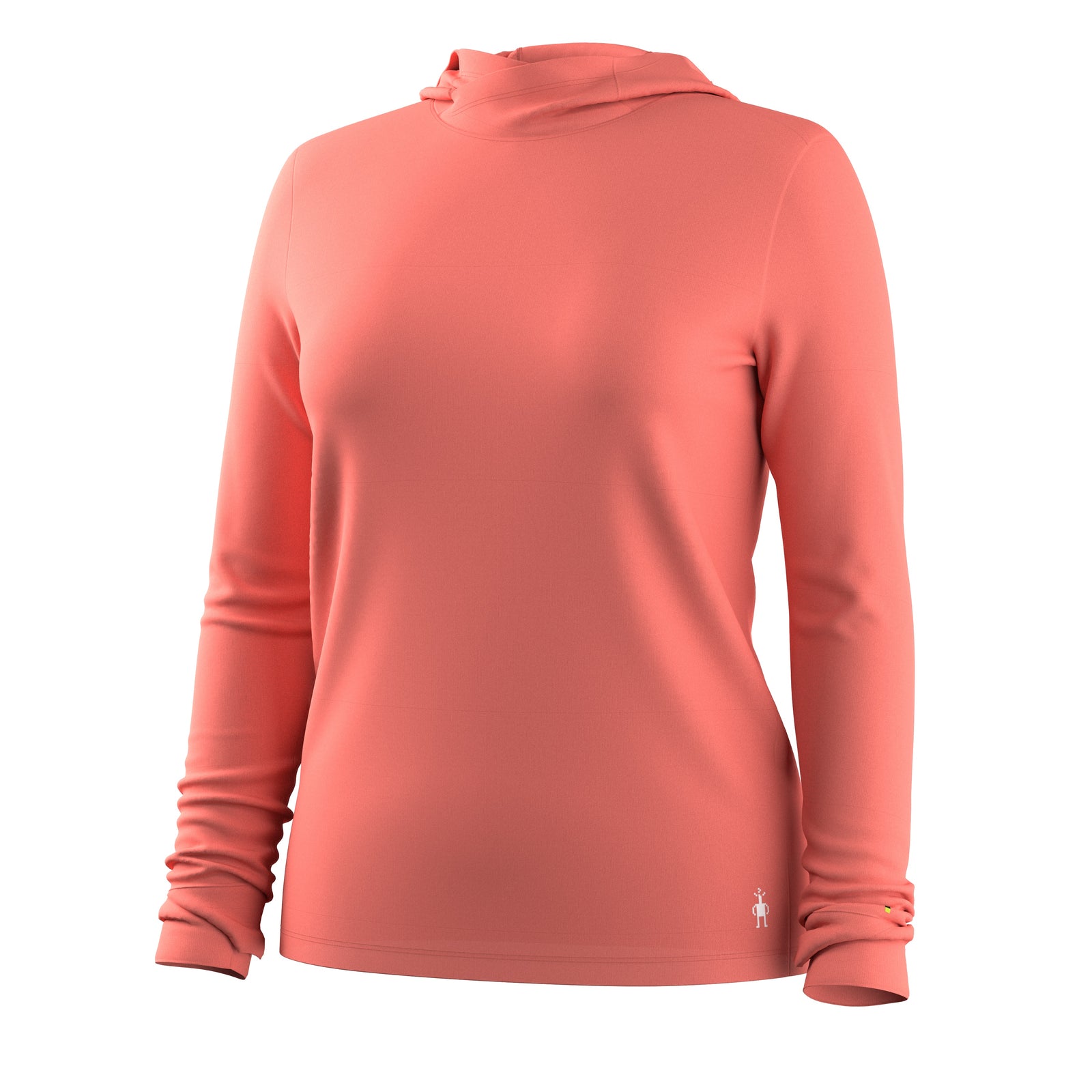 Women's Merino Sun Hoodie Dusty Teal - ver - 5